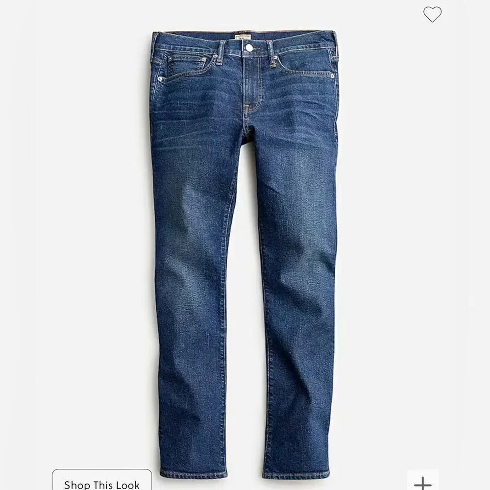 J.Crew 484 Slim-fit stretch jean in one-year wash